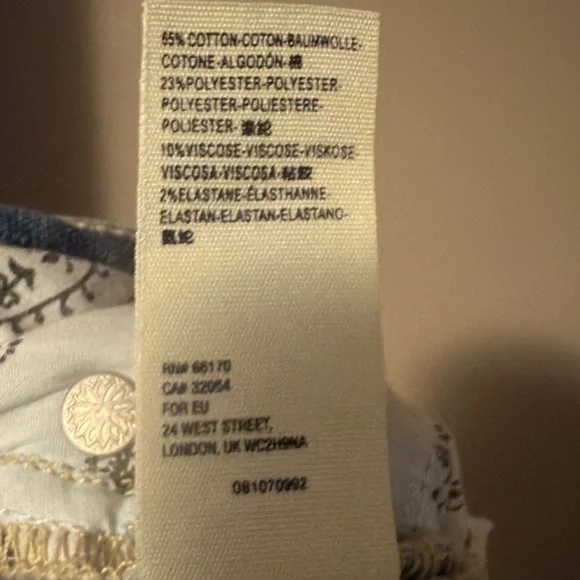 Free People We The Free Irreplaceable Denim Blue Jeans Ultra Flare Wide Stretch - Picture 12 of 12